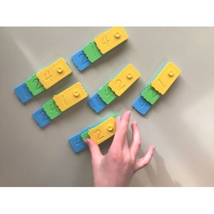 Математичні Пластинки Newmero Комплект для дитячого садка 3