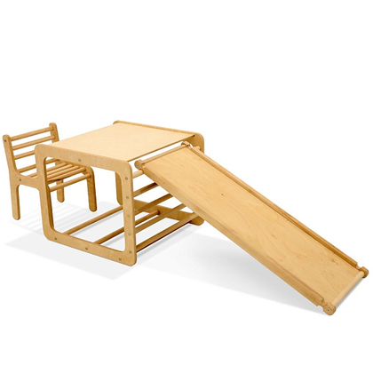 Комплект дитячого столика та стільця Кубік з гіркою 3