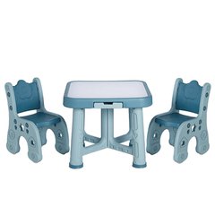 Дитячий функціональний столик POPPET "Класік" та два стільця 1