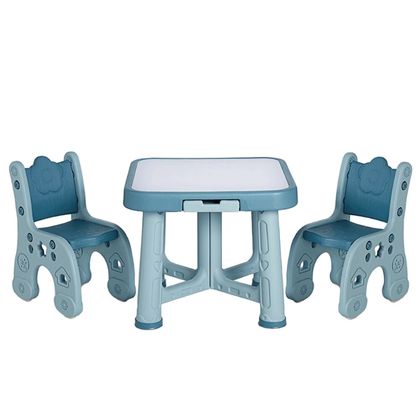 Детский функциональный столик POPPET "Классик" и два стульчика 1