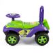Детская игрушка Машинка-каталка, салатово-фиолетовый