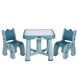Детский функциональный столик POPPET "Монохром" и два стульчика