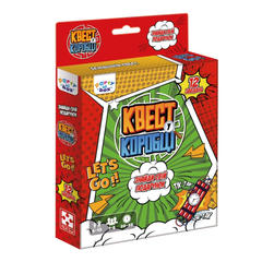 Игра настольная развлекательная Квест в коробке Комикс 1