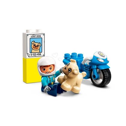 Конструктор Лего Поліцейський мотоцикл 3