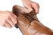 Еластичні коричневі шнурівки
