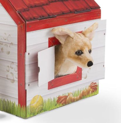Картонный домик для собачки 4