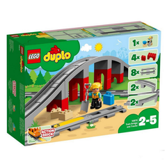 Конструктор LEGO Залізничний міст і рейки 1