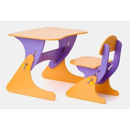 Дитячий стіл і стілець з регулюванням по висоті 6