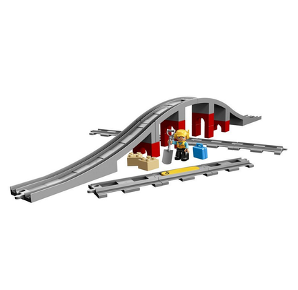 Конструктор LEGO Залізничний міст і рейки 2