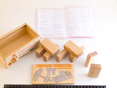 Розвиваюча дерев'яна іграшка за методикою Нікітіних 1
