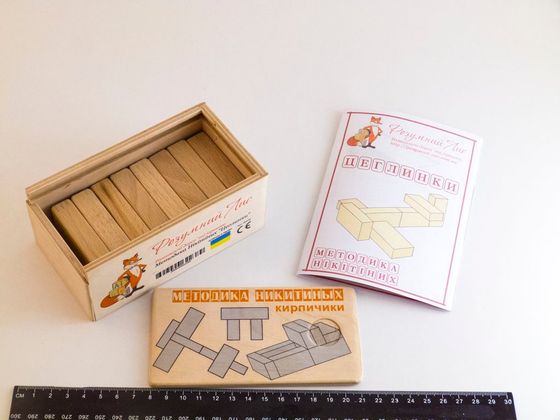 Развивающая деревянная игрушка по методике Никитиных 3
