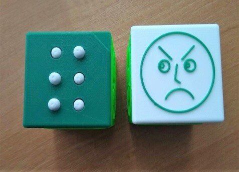 Емоційний куб з механічними кнопками 1