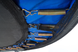 Батут с наружной или внутренней сеткой, Черный/синий, D244 см, Внутренняя сетка