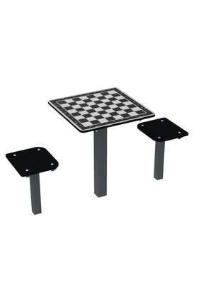 Шахматный стол с сидениями 2
