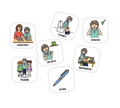 Картки візуальної підтримки процесу навчання для індивідуальних занять 3