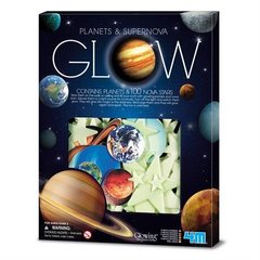 Игровой набор Светящиеся наклейки Планеты и 100 звезд 1