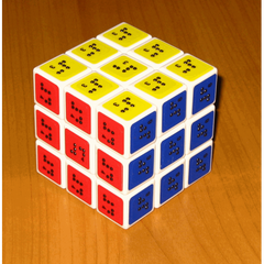 Гра для незрячих і слабозрячих Кубик Рубіка 1