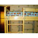 Двухъярусная кровать из натурального дерева, Сосна, 190*80