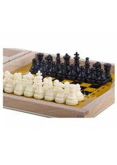 Шахматный набор магнитный мини в деревянном футляре Мадон 140MD 1