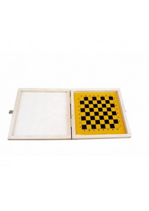 Шаховий набір магнітний міні в дерев'яному футлярі Мадонн 140MD 6