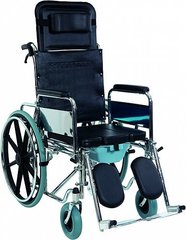 Коляска інвалідна багатофункціональна з санітарним оснащенням без двигуна 1