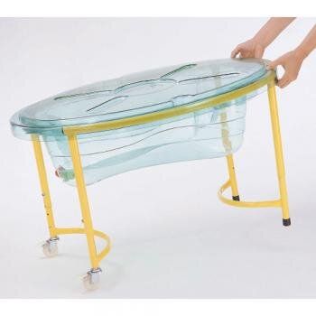 Прозрачный стол для игры с песком и водой 2