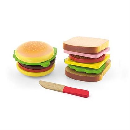 Игровой набор Гамбургер и сэндвич 1