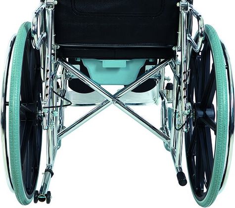 Коляска инвалидная многофункциональная с санитарным оснащением без двигателя 7
