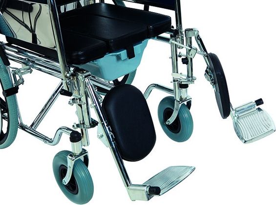 Коляска інвалідна багатофункціональна з санітарним оснащенням без двигуна 4