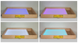 Планшет для пісочної терапії з відсіком для іграшок, кольоровий з світлодіодною кольоровою стрічкою, Ясень, 1000*600*80, тік