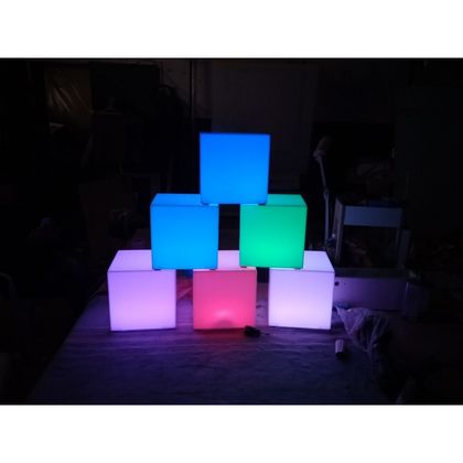 LED Світильник Куб 16 кольорів + режими 3