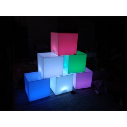 LED Світильник Куб 16 кольорів + режими 4