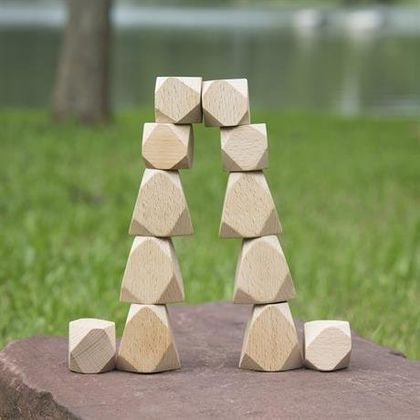 Набір дерев'яних блоків  Natural Play Стоунхендж 6