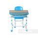 Комплект парта і стілець-трансформери Sorriso, Блакитний, від 3-ох до 12-ти років, 18, Навчальний стіл для однієї дитини, 20 кг