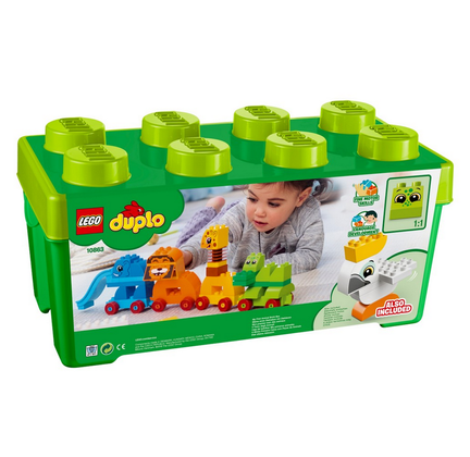 Конструктор LEGO Коробка з кубиками Моя перша тварина 3