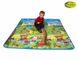 Детский двусторонний коврик Сафари-пикник и Подводный мир, 120х180 см