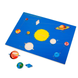 Развивающий детский набор Рамка-вкладыши Планеты 9 деталей