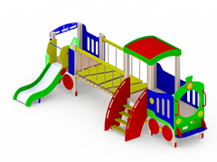 Игровой комплекс Поезд с вагоном 1