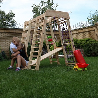 Спортивный комплекс уличный детский Акварелька-outdoor 5