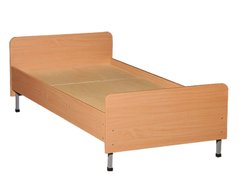 Кровать односпальная на металлическом каркасе 1