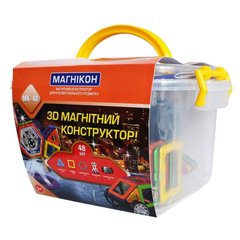3-D магнитный конструктор Plastic box 1