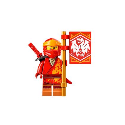 Конструктор Лего Вогняний дракон Кая 4