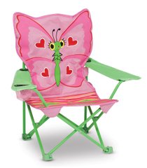 Розкладной детский стульчик Бабочка Белла 1