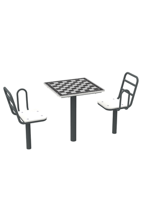 Шахматний стіл зі спинкою 2