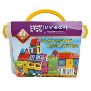 3-D магнітний конструктор Plastic box 1