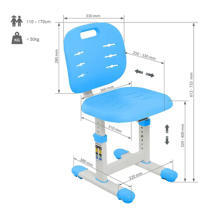 Детский ортопедический стул SST2 s 9
