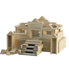 Набір дерев'яних кубиків Плашки - дерев'яшки 1