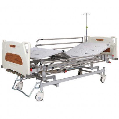 Кровать медицинская механическая с регулировкой высоты 1
