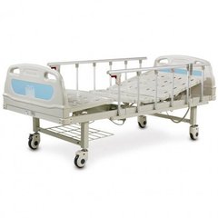 Ліжко лікарняне з електродвигуном на колесах 1