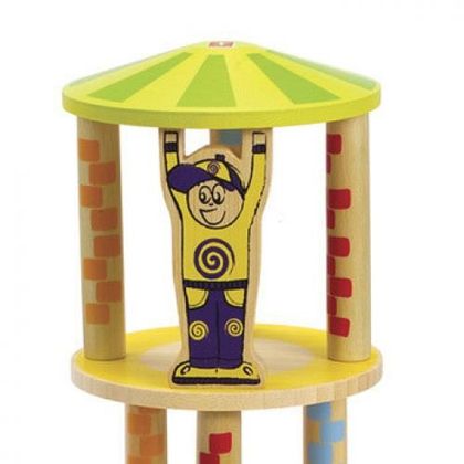 Деревянная игрушка головоломка балансир Crazy Tower 2